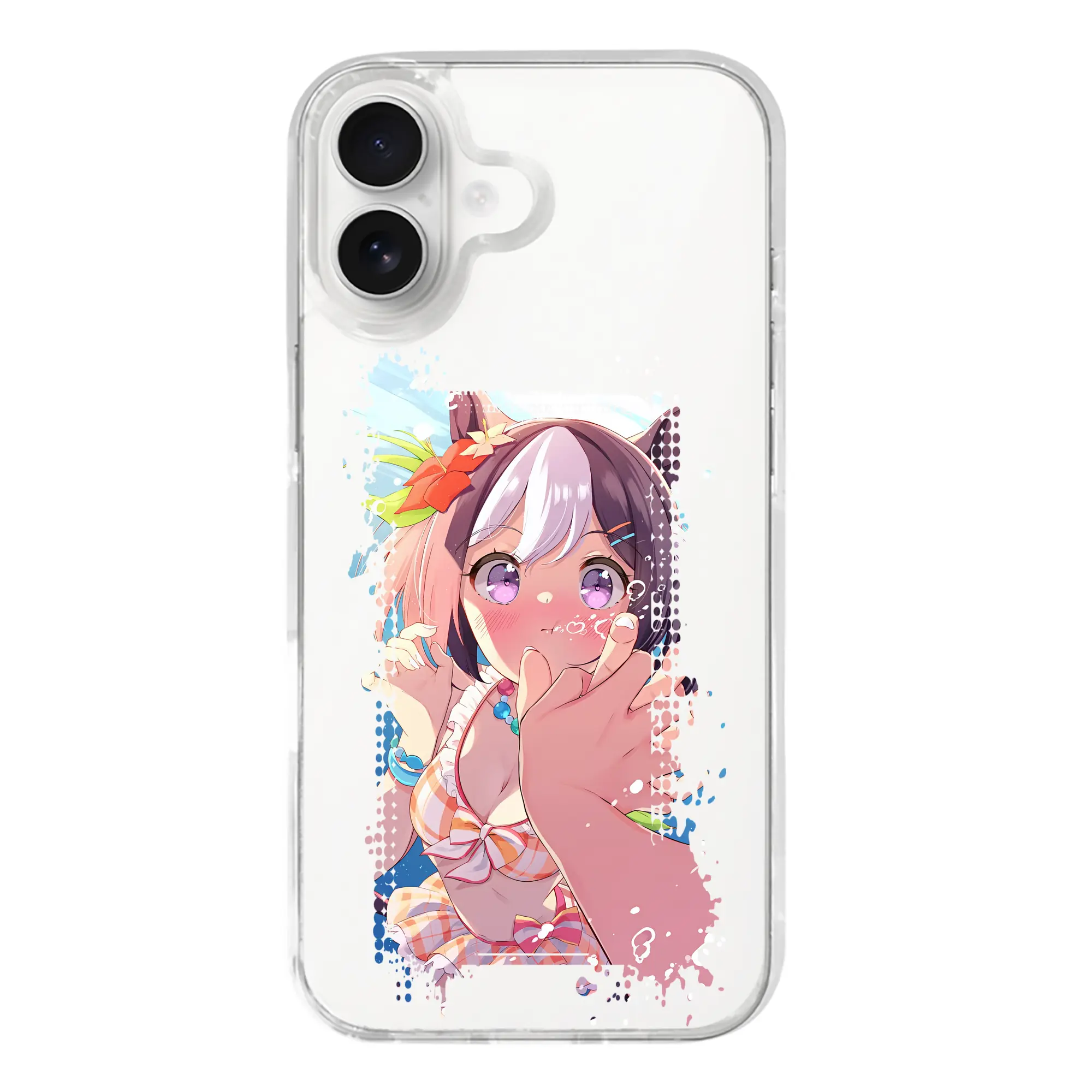 ウマ娘 プリティーダービー グッズ スペシャルウィーク - iPhone 17シリーズ 透明スマホケース – 薄型・耐衝撃・精密フィット保護カバー